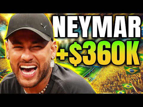 Neymar Destroys Alan Keating for $360,000 in Unbelievable Poker Hand